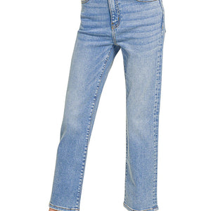 Cropped 5 Pockets Basic Denim