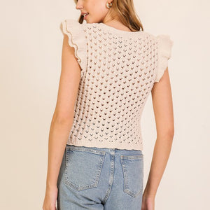 Textured Knit Top