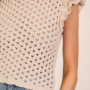 Textured Knit Top
