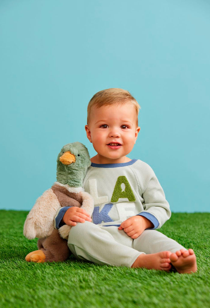 Baby Lake Applique Pant Set