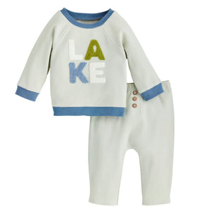 Baby Lake Applique Pant Set