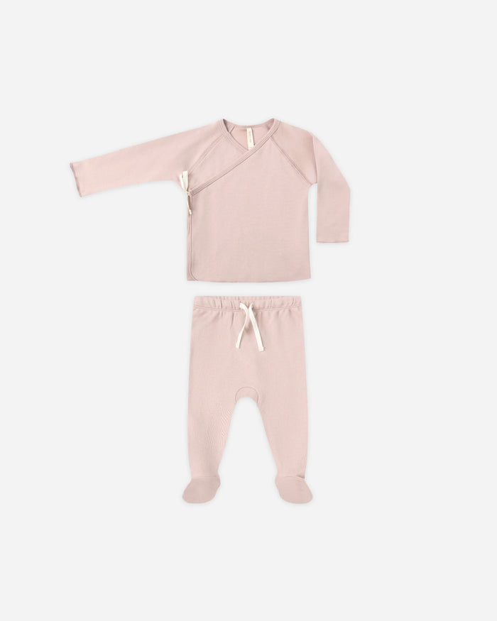 QM rose kimono set