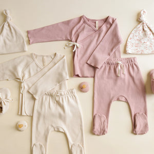 QM rose kimono set