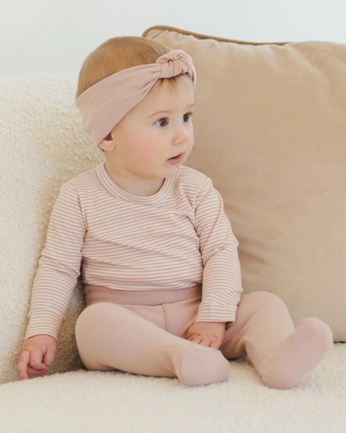QM rose striped set
