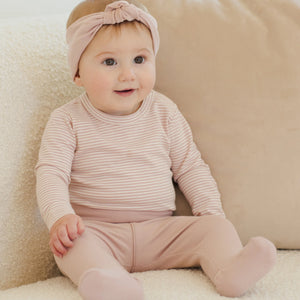 QM rose striped set
