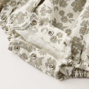 QM green floral bubble