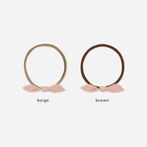 QM knotted headband, several colors