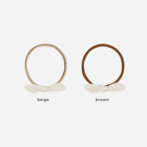 QM knotted headband, several colors