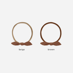 QM knotted headband, several colors