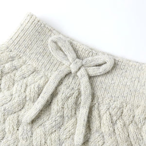 QM oatmeal knit set