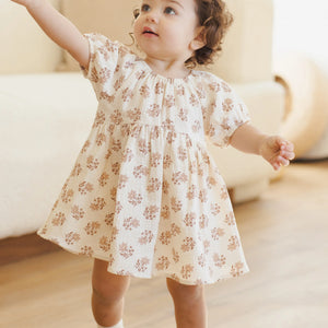 QM day lily dress