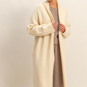 Longline Open Front Duster Sweater