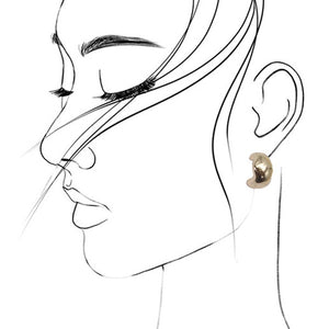 Bubbly Mini Huggie Hoop Trio Earrings