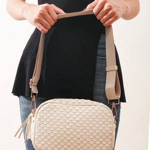 Genuine Woven Willow Camera Bag, 2 colors