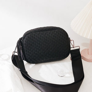 Genuine Woven Willow Camera Bag, 2 colors