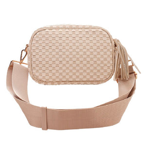 Genuine Woven Willow Camera Bag, 2 colors