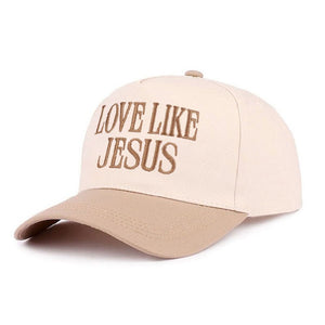 Love Like Jesus Two Tone Cotton Hat