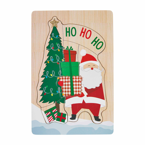 Santa sleigh puzzle, 2 styles