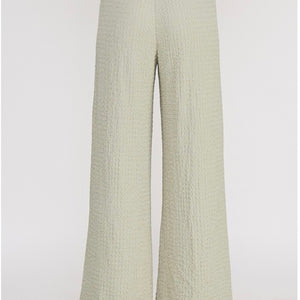 Sage Textured Knit Wide Leg Pants Textured Knit Wide Leg Pants