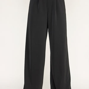 Black High waist wide leg pants