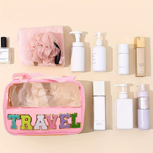 Travel Clear PVC Bag, 3 Colors!