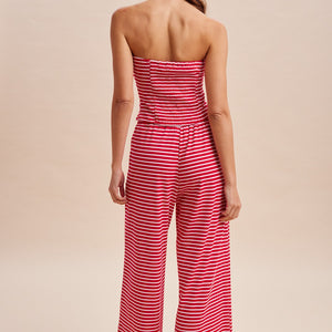 Red Tube Top & Pants Set