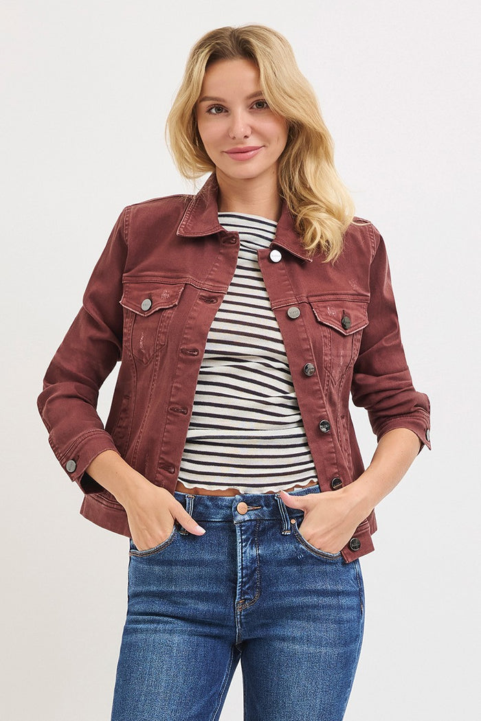 Brown Vintage Washed Jacket