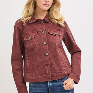 Brown Vintage Washed Jacket