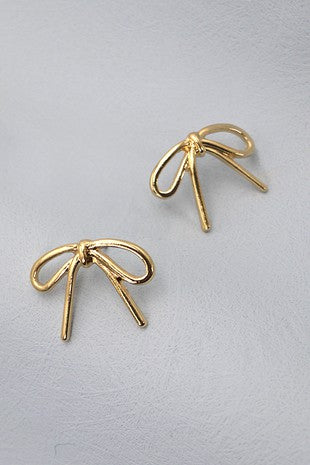 CHIC BOW EARRING