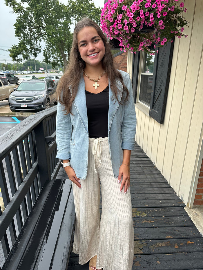 Denim Blazer