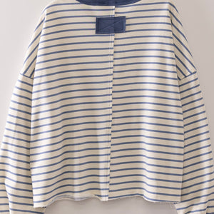 Lobster Stripe Long Sleeve Top