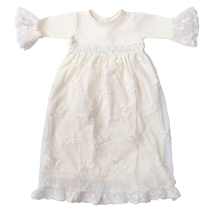 Haute Baby Anna Corinne Take Me Home Baby Girl Gown, 0-3M