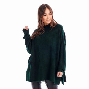 MILO RIBBED SWEATER, one size. 3 colors