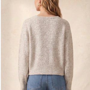 Oatmeal Dolman Long Sleeve Sweater cardigan