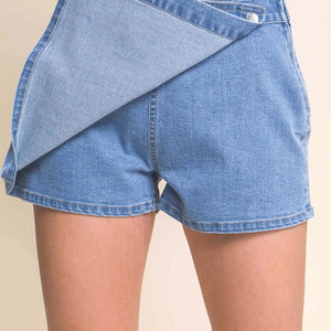 LIGHT DENIM SKORT