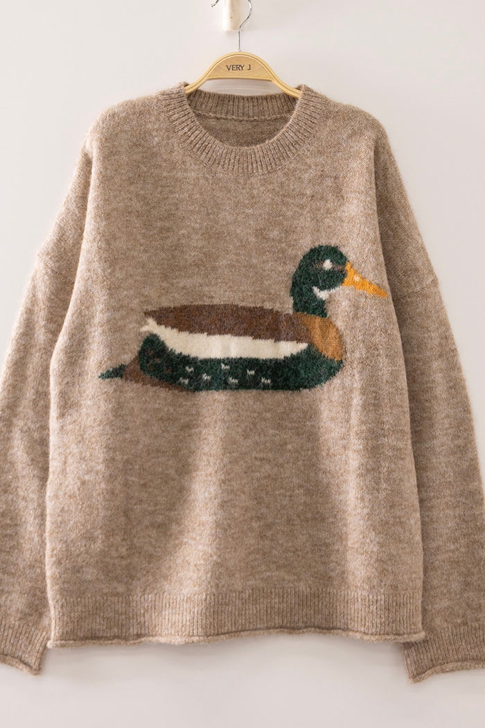 Mallard Mocha Sweater