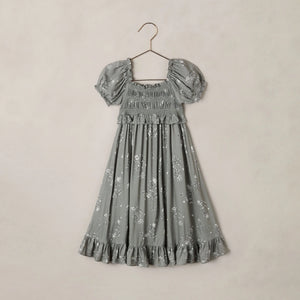MAGGIE DRESS EUCALYPTUS FRENCH FLORAL