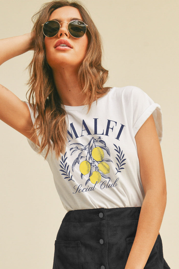 Amalfi Coast Social Club Graphic Tee