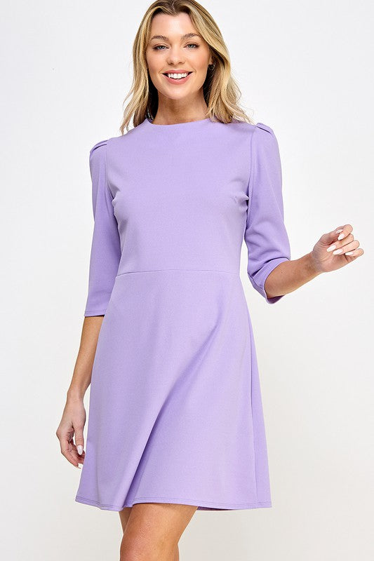 Lavender A-line dress – Sofi Stella Women's & Children's Boutique