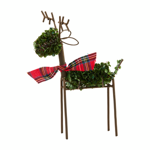 BOXWOOD REINDEER, 2 sizes