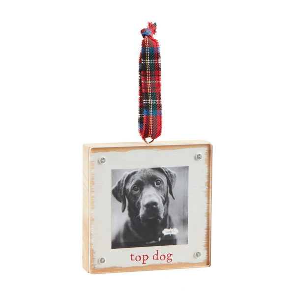 TOP DOG WOOD & ACRYLIC FRAME