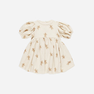 QM baby gingerbread waffle dress