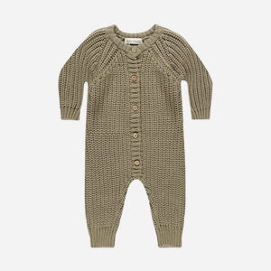 QM Chunky Olive Sweater Jumper