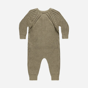 QM Chunky Olive Sweater Jumper