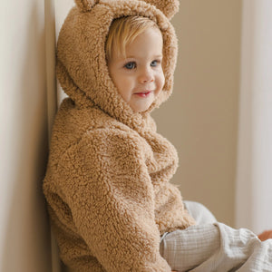 QM Bear Fuzzy Jacket