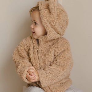 QM Bear Fuzzy Jacket