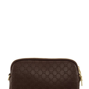 CG Buckle PU Leather Crossbody Bag