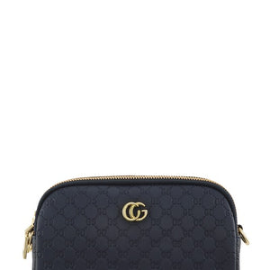 CG Buckle PU Leather Crossbody Bag