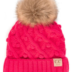 C.C bobble beanie kids hat