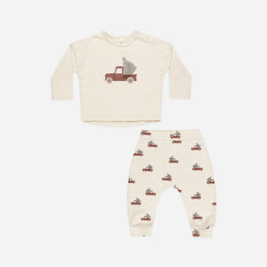 Long Sleeve Tee + Pant Set || Trucks